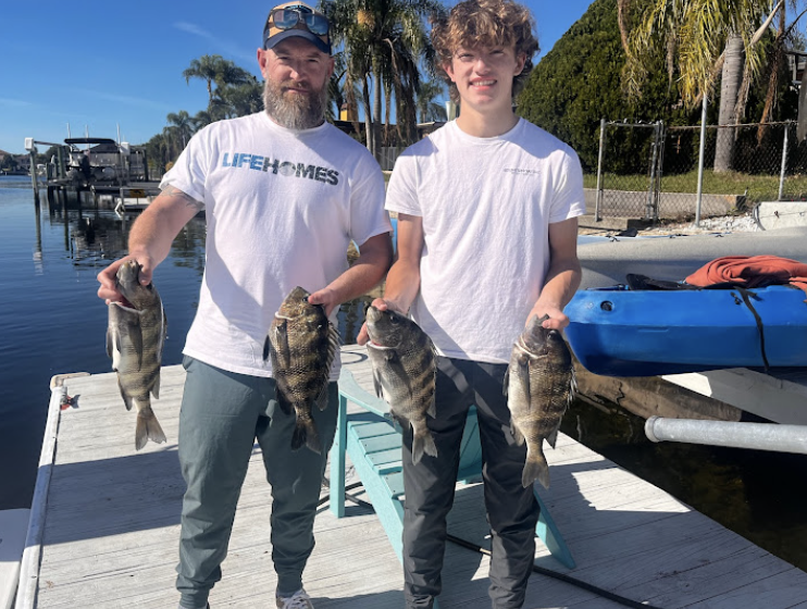 Inshore Fishing Charter in New Port Richey Florida Pasco County Redfish Snook Trout Sheepshead Fishing Report Fishing Trip Capt. Jason Cochran Port Richey Tampa Bay Fishing Charter for Redfish Snook Trout near me