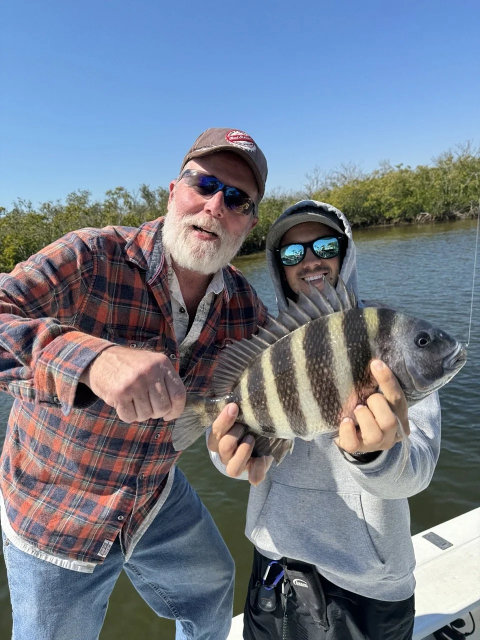 Inshore Fishing Charter in New Port Richey Florida Pasco County Redfish Snook Trout Sheepshead Fishing Report Fishing Trip Capt. Jason Cochran Port Richey Tampa Bay Fishing Charter for Redfish Snook Trout near me