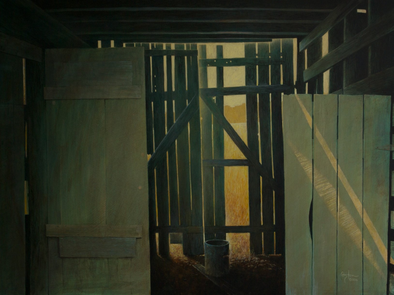 Mondrian's Barn