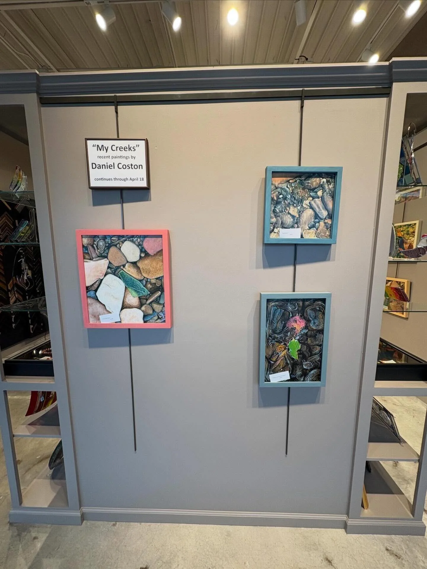 I was really looking forward to sharing &ldquo;My Creeks&rdquo; in person this Friday, but it looks like the winter weather has other plans ❄️ The after-hours reception at @cantrellgallery (scheduled for Jan 23) has been canceled.

The good news: the