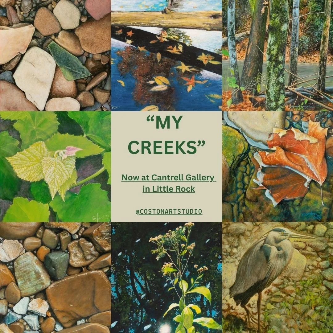 The Story Behind the paintings in "My Creeks"