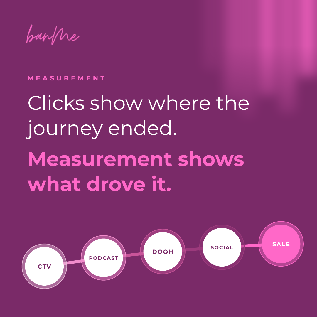 Clicks Show Where the Journey Ended. Measurement Shows What Drove It.