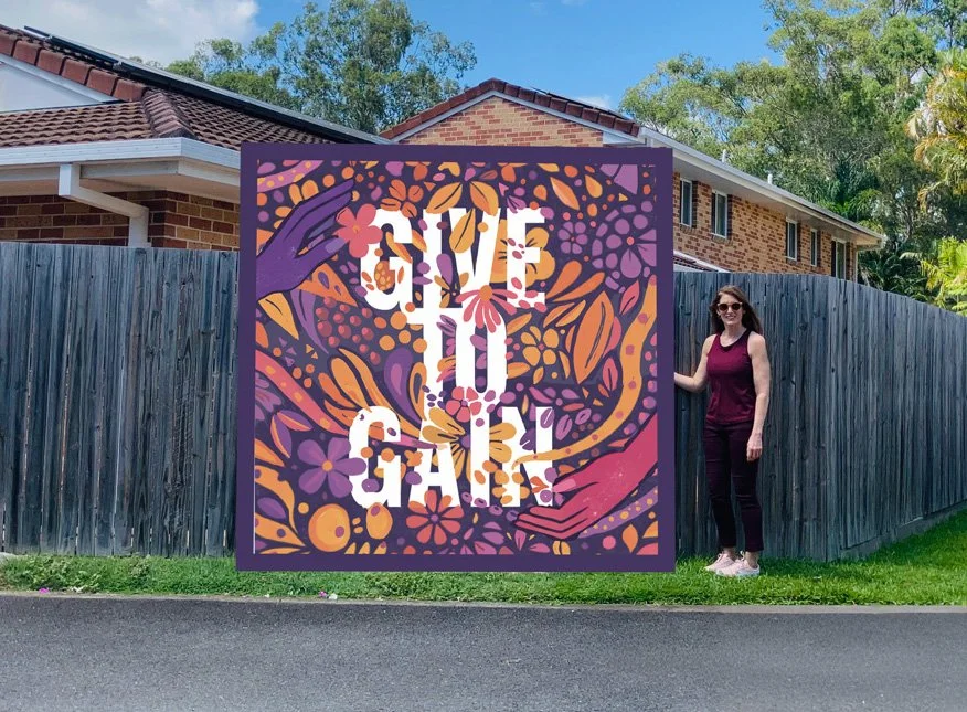International Women’s Day 2026 mobile mural by Tania Hearn, promoting equity and collaboration.