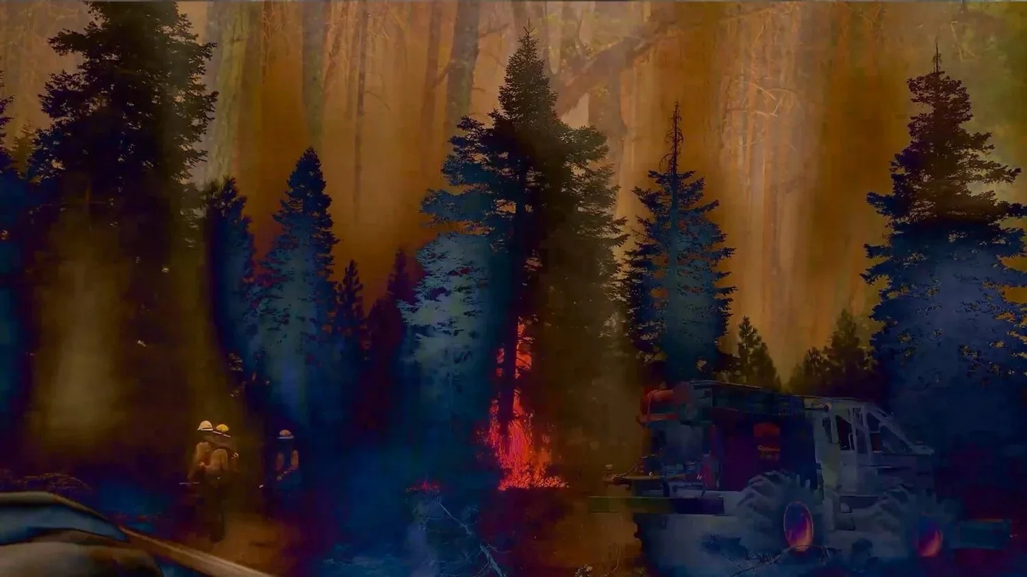 Inhale/Exhale, Until the Last Breath (still from 8 min. video)