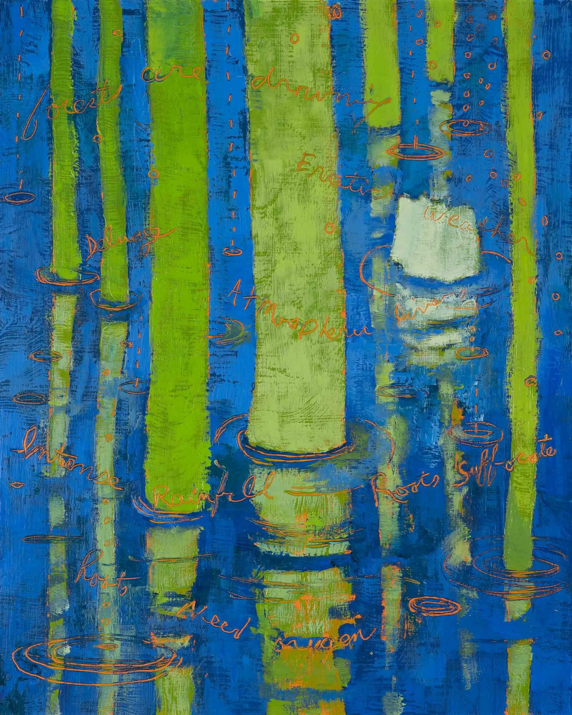 Tenuous
acrylic on birch panel, 10 x 8 in
2026