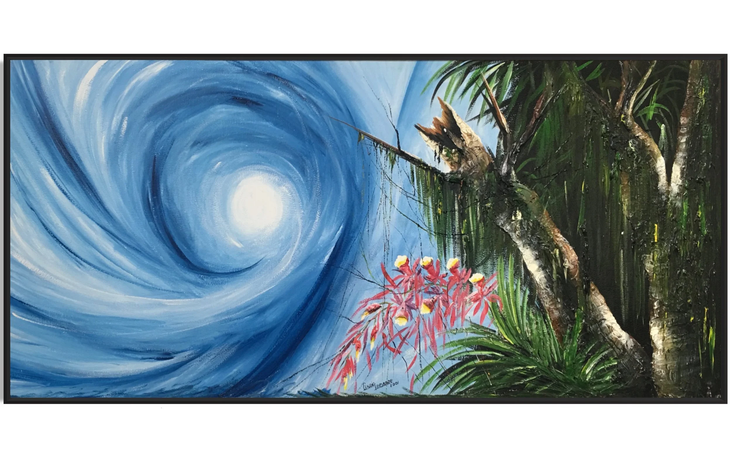 Dayscape Jungle 
(38in x 80in )