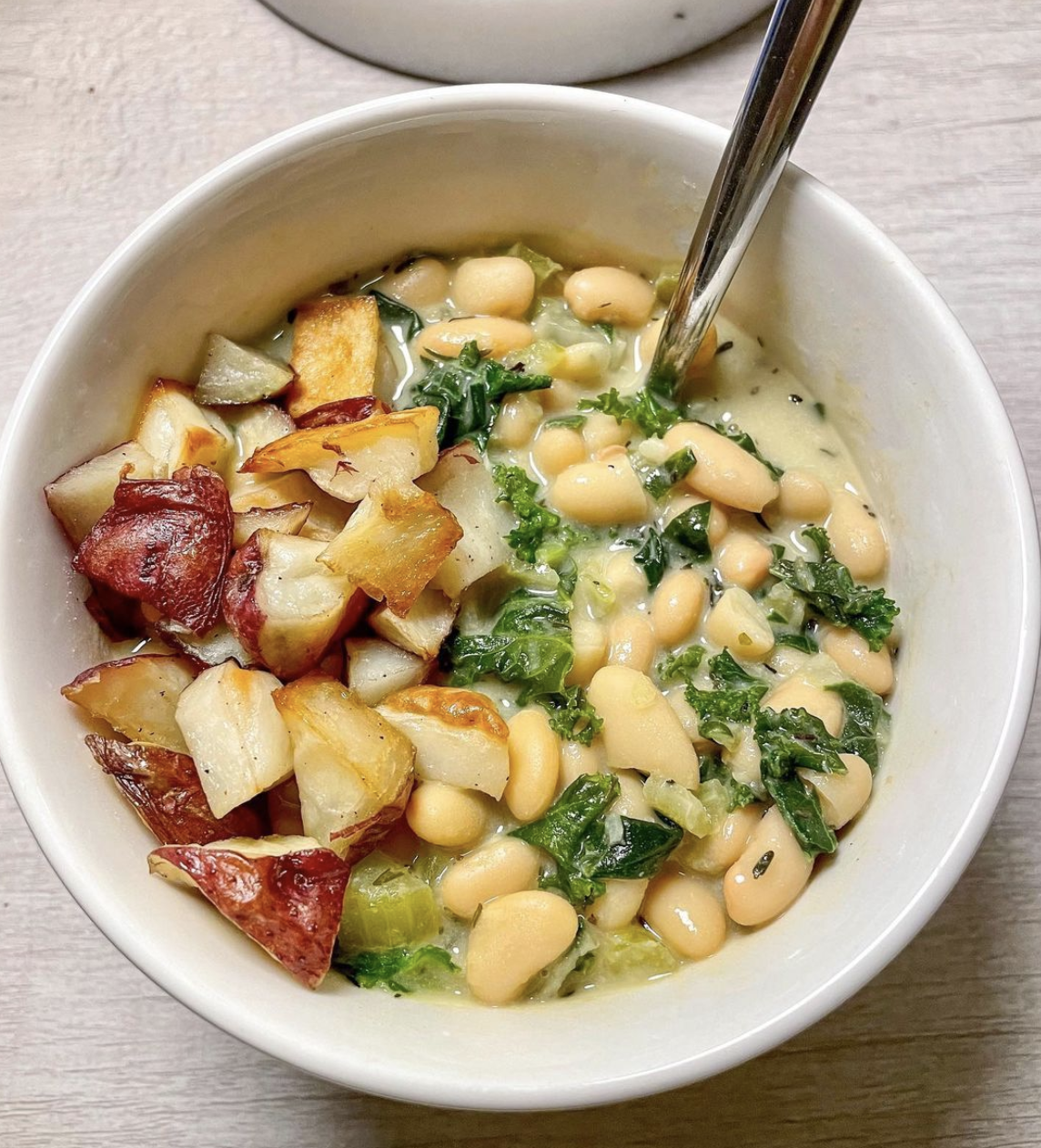Lemon Thyme White Bean Stew