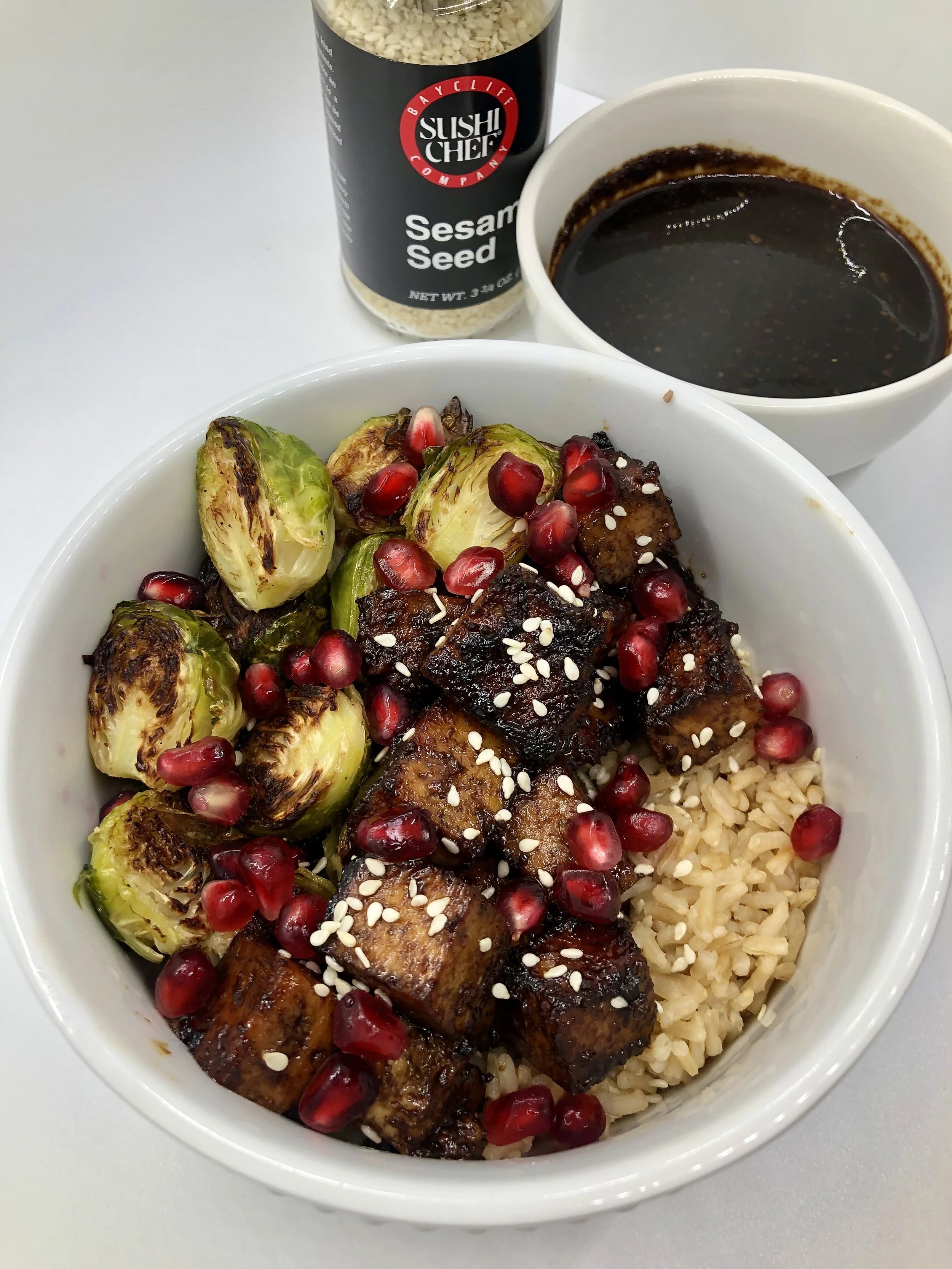 Ginger Sesame Chicken and Brussels Sprouts