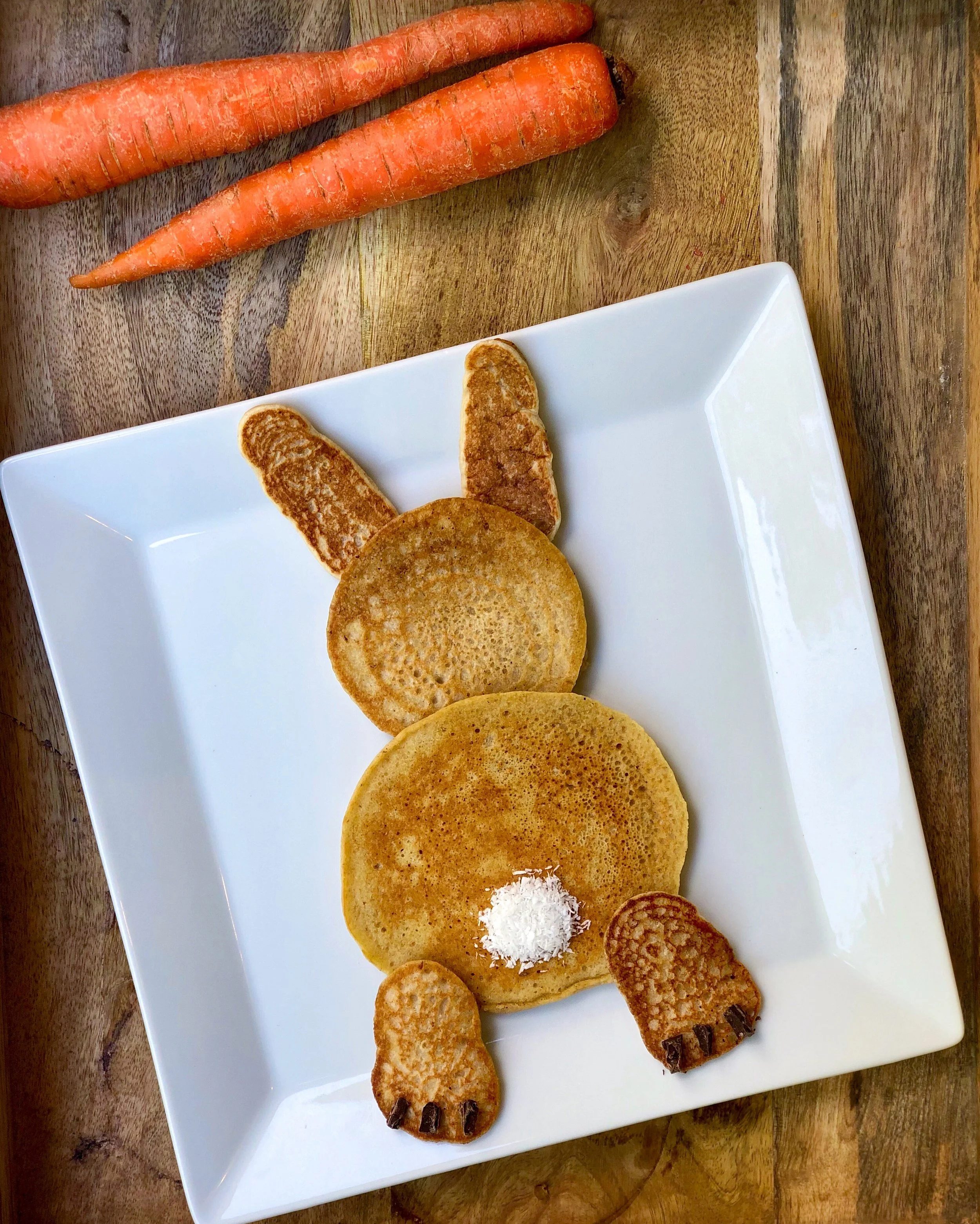 Easter Bunny Pancakes