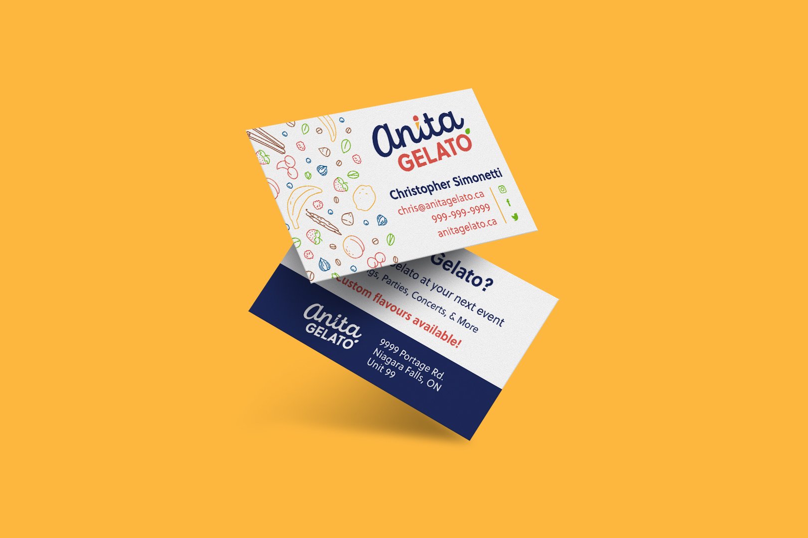 Alternate business card concept