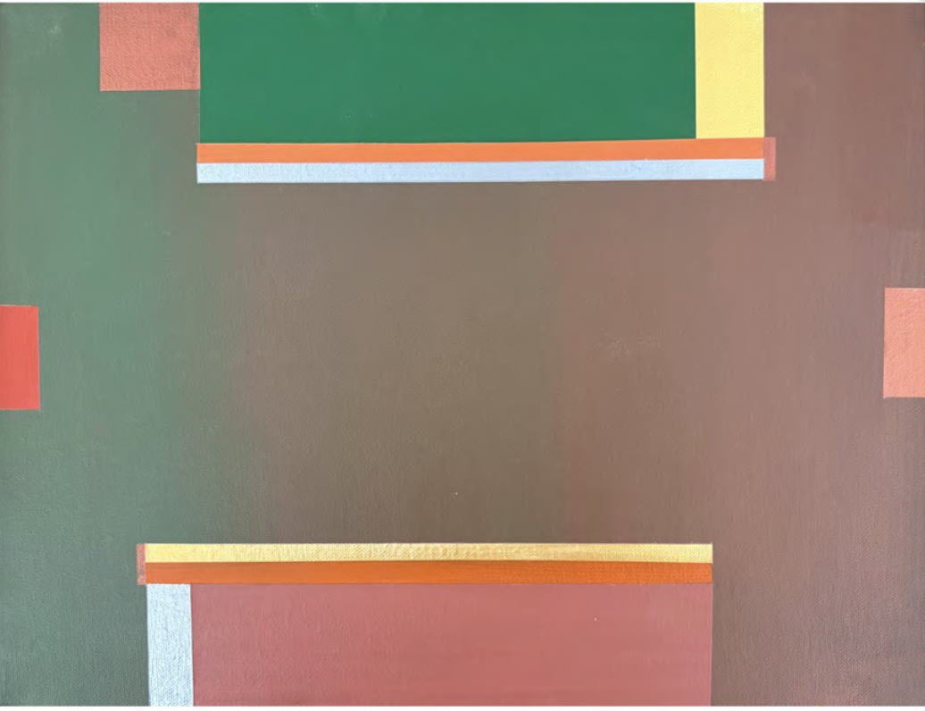 Rocky Road
2025
Acrylic on canvas, framed
31 x 41 cm (private collection)