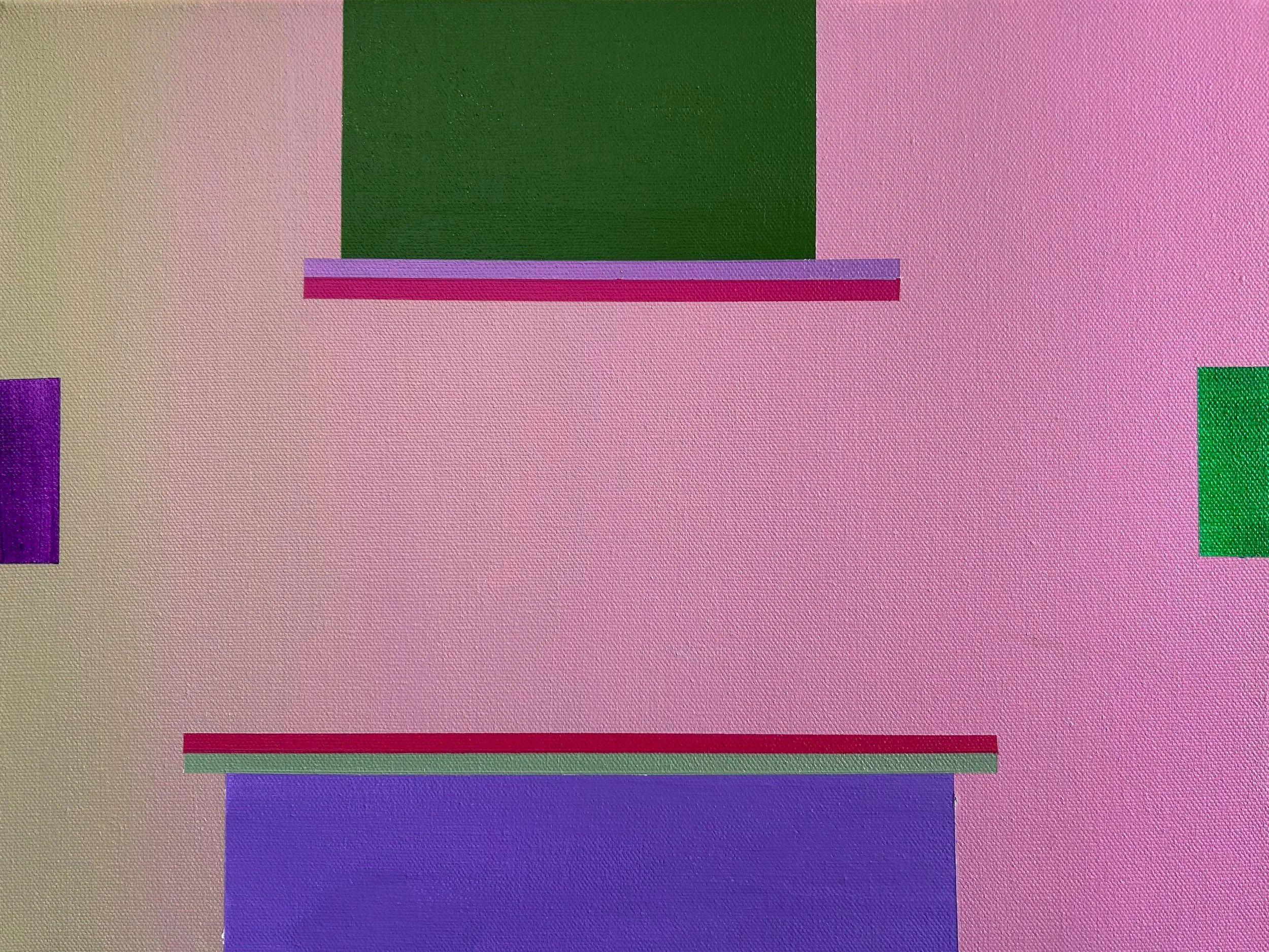 Mauve Valley 2024 
Acrylic on canvas
31 x 41 cm Nicholas Thompson Gallery