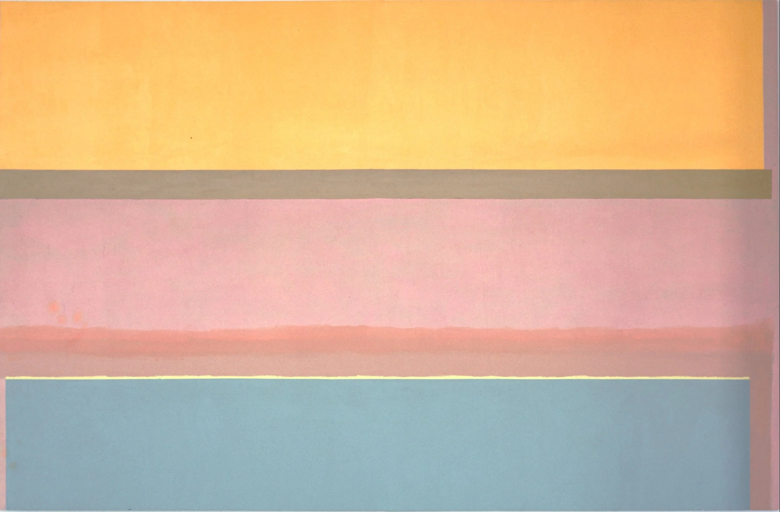 Theonus, 1973.  Acrylic on Canvas. 198cm x 305cm. Powerhouse Museum, NSW