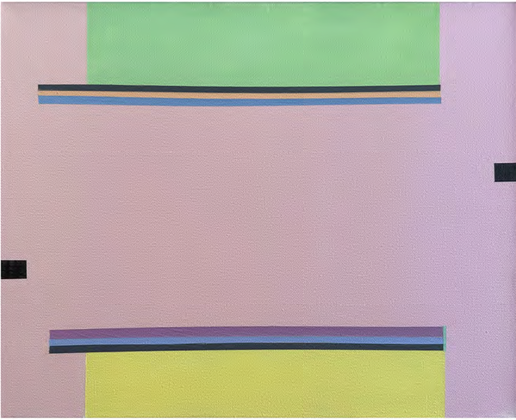 Playful Day
2024
Acrylic on canvas, framed
31 x 41 cm (private collection)