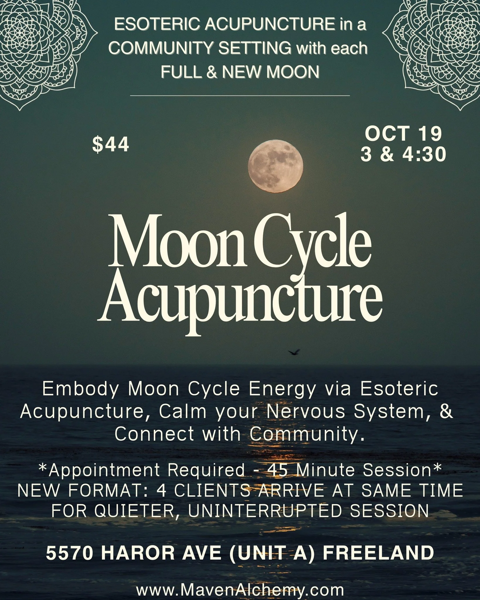 Join me tomorrow to connect with the energy of the Libra New Moon (actually on Tuesday).

✨ 2 SPOTS STILL AVAILABLE ✨

The Esoteric Acupuncture pattern that I'll be sharing with you tomorrow afternoon is a creation of Libra &amp; Metal Seasons, bring