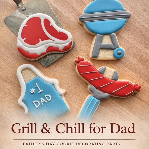 Father’s Day Cookie Decorating Class