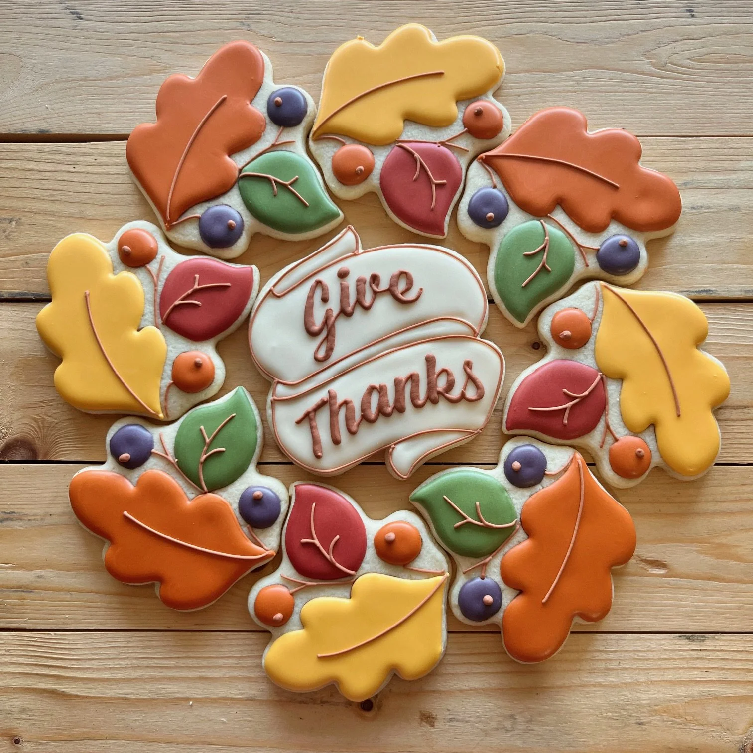 Give Thanks Sugar Cookie Platter
