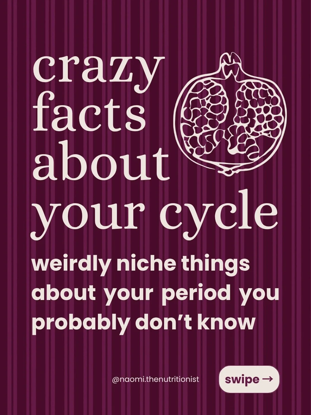 Which one surprised you the most?? Mine was #3 after a friend shared with me that her period had gotten way shorter and lighter once she stopped plugging herself up with tampons and menstrual cups. I switched to period underwear to test her theory an