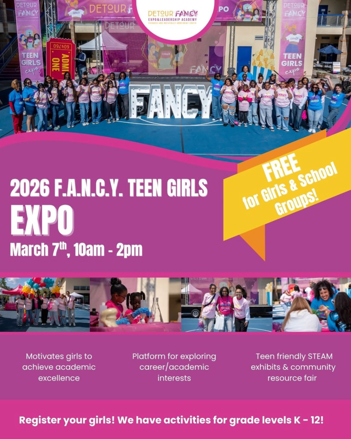 DETOUR F.A.N.C.Y. Teen Girls Expo
