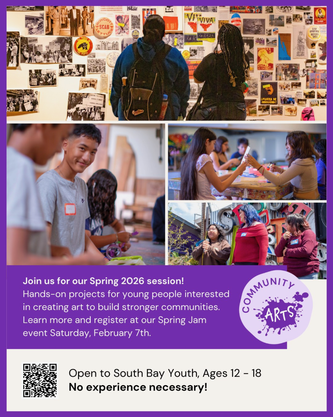 ARTS Spring Jam 2026! Creative ARTS After-school Program Orientation