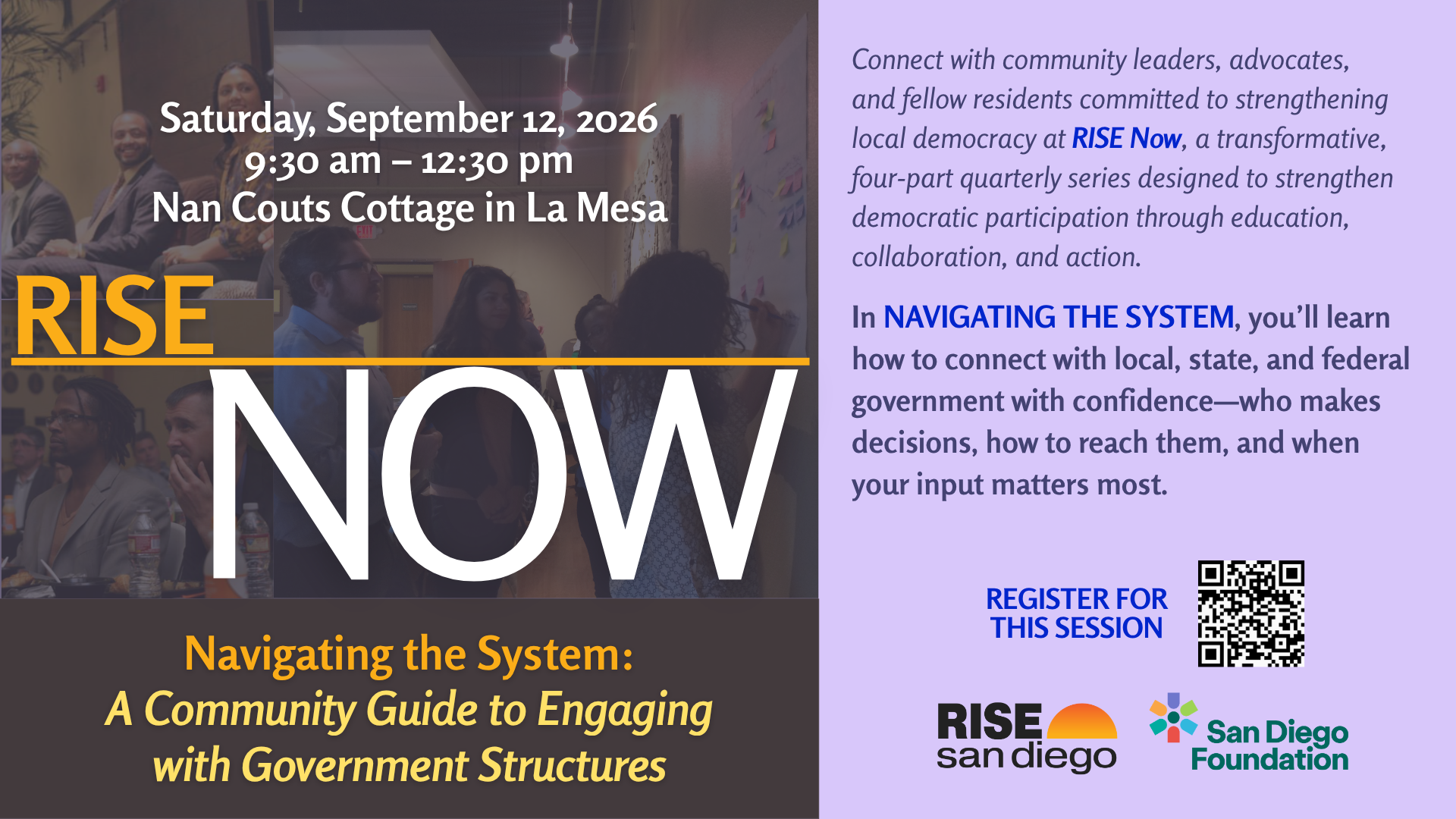 RISE Now—Navigating the System: A Community Guide to Engaging with Government Structures
