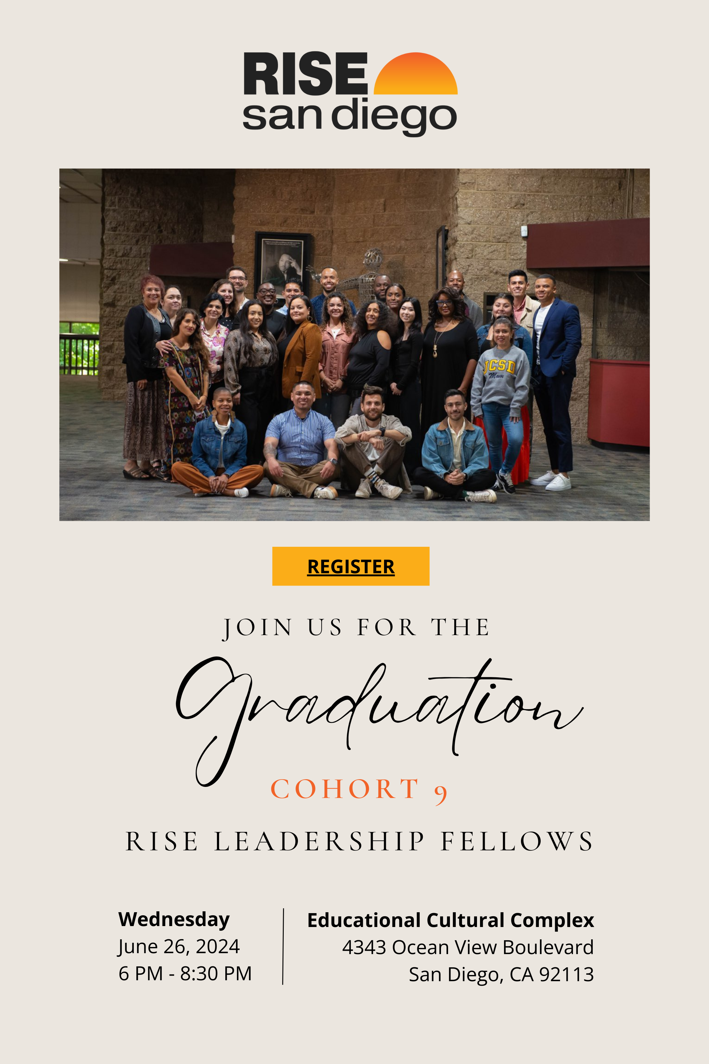 RISE Urban Leadership Fellows Program Cohort 9 Graduation — RISE San Diego