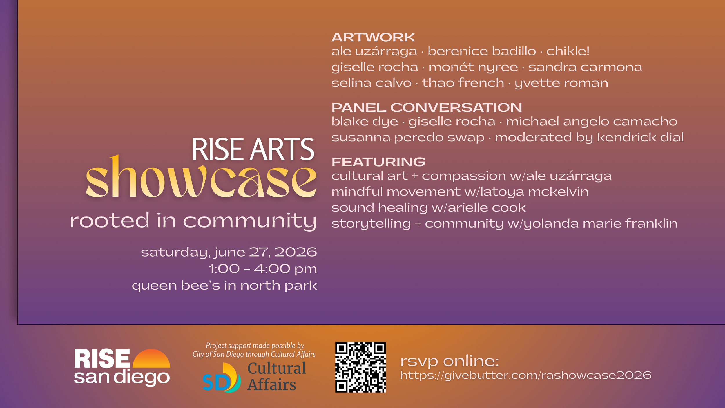 RISE Arts Showcase 2026