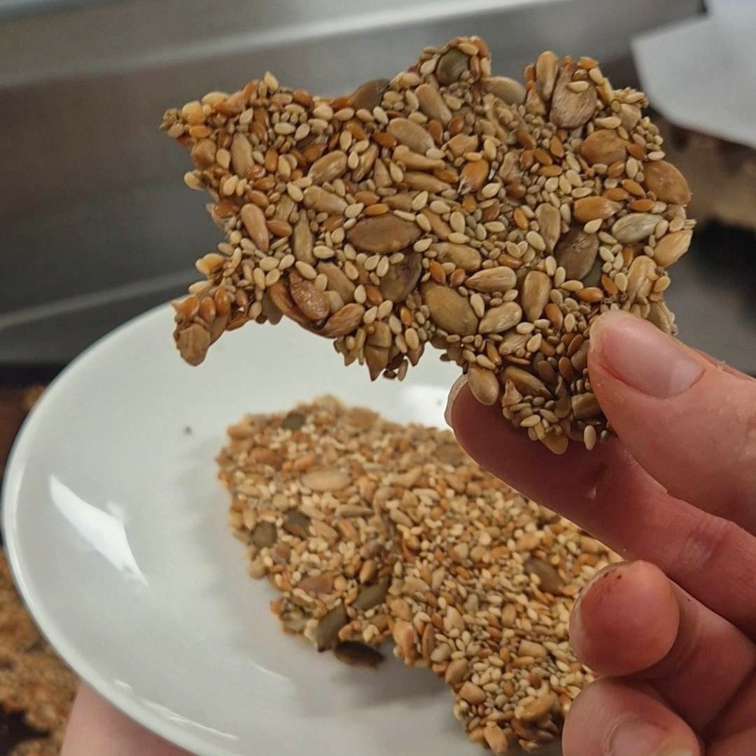 5-Ingredient Seed Crackers for Hormone Health