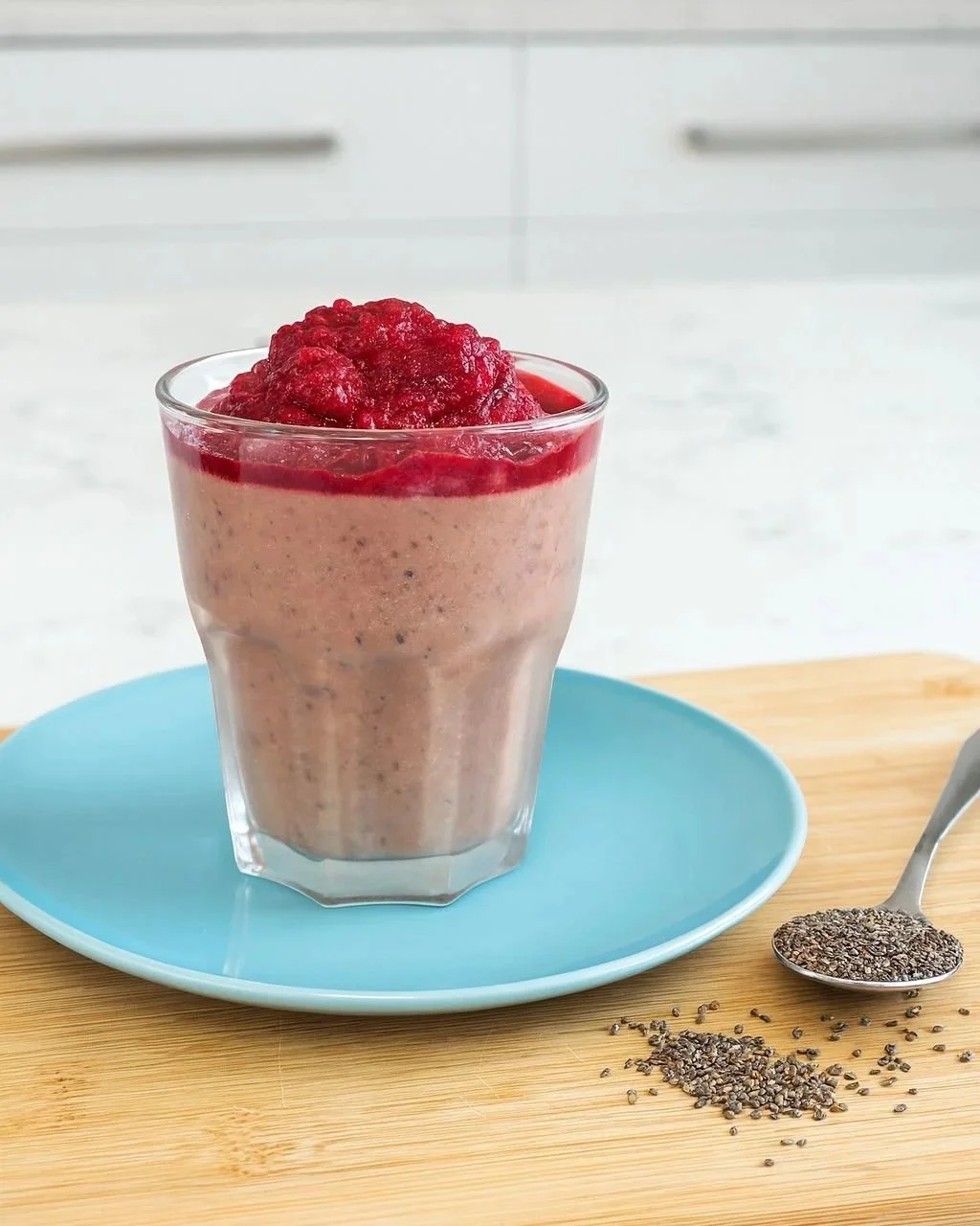 High Protein Chia Custard Pudding for Women’s Health