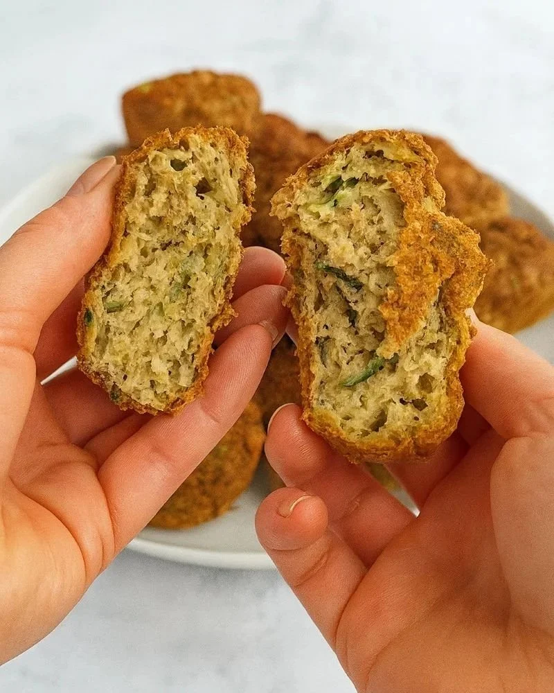 Savoury Oat, Zucchini & Brie Muffins for Hormone Health