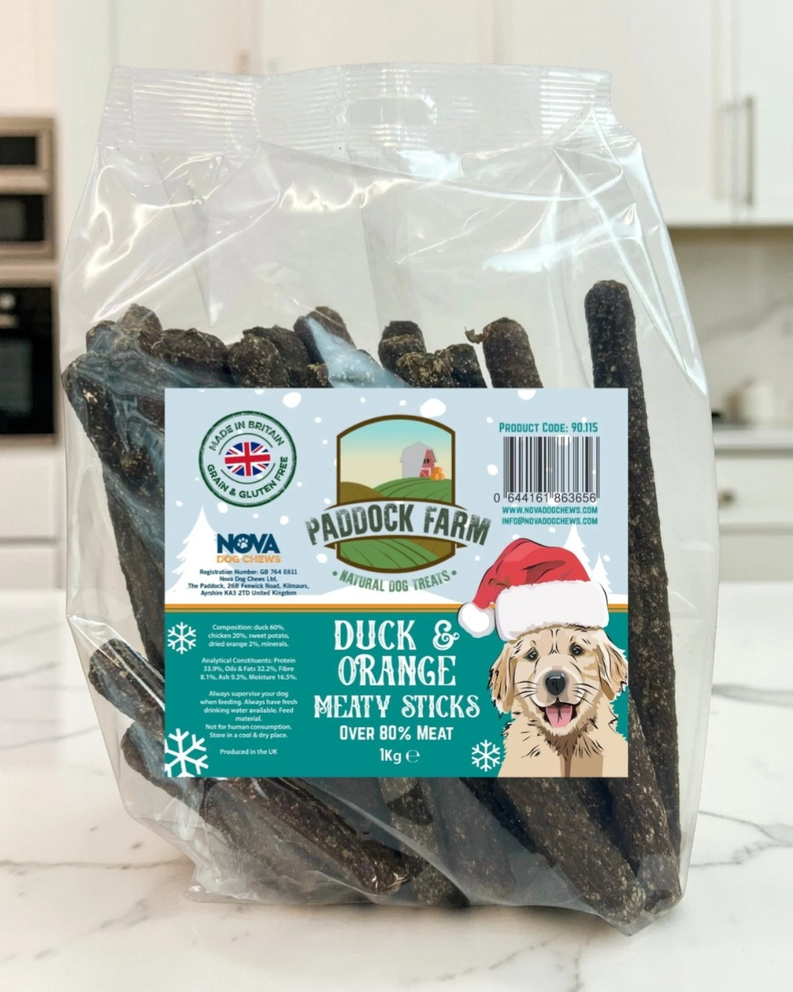 Duck, Chicken & Orange Sausage