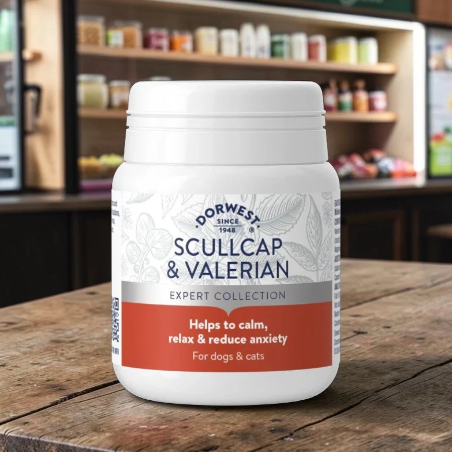 Scullcap & Valerian Tablets For Dogs And Cats