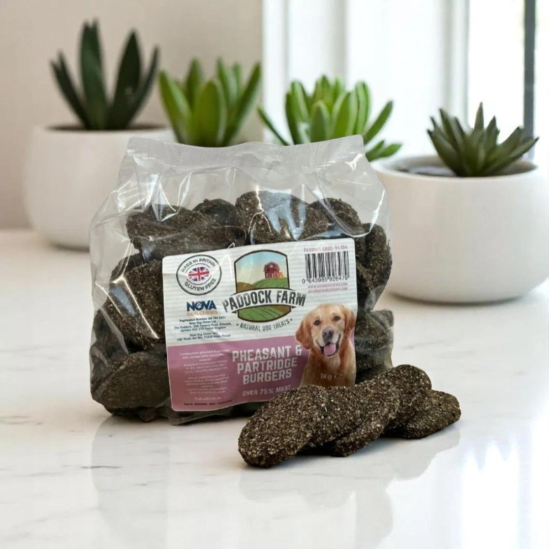 Pheasant & Partridge Burgers with chicken