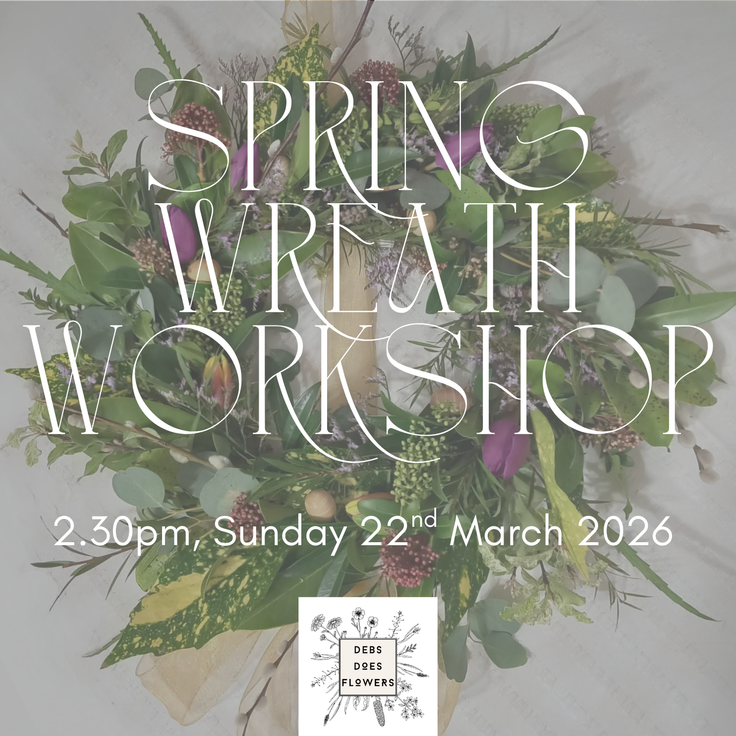 Image of a spring wreath