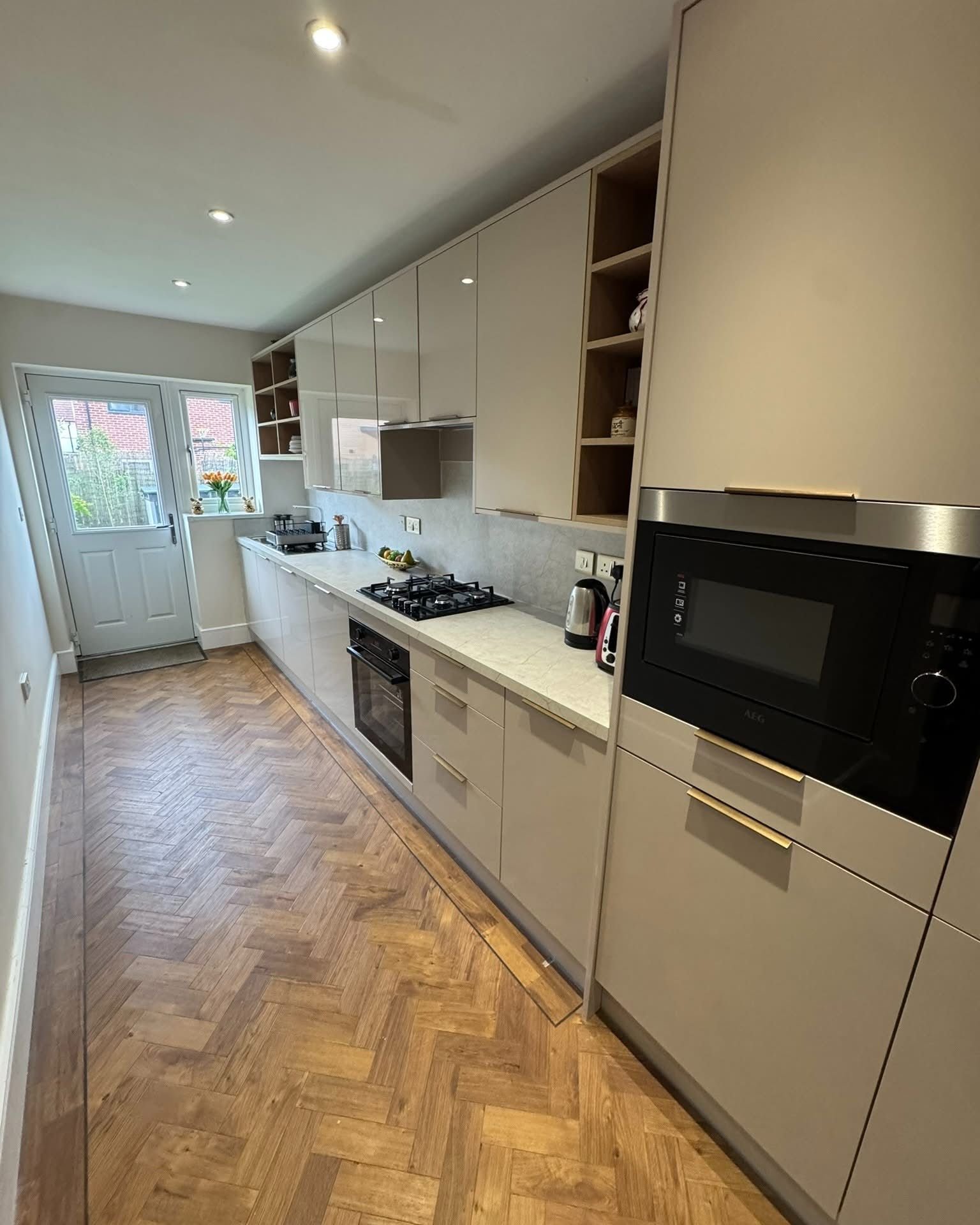 galley kitchen matt cashmere in gateshead 