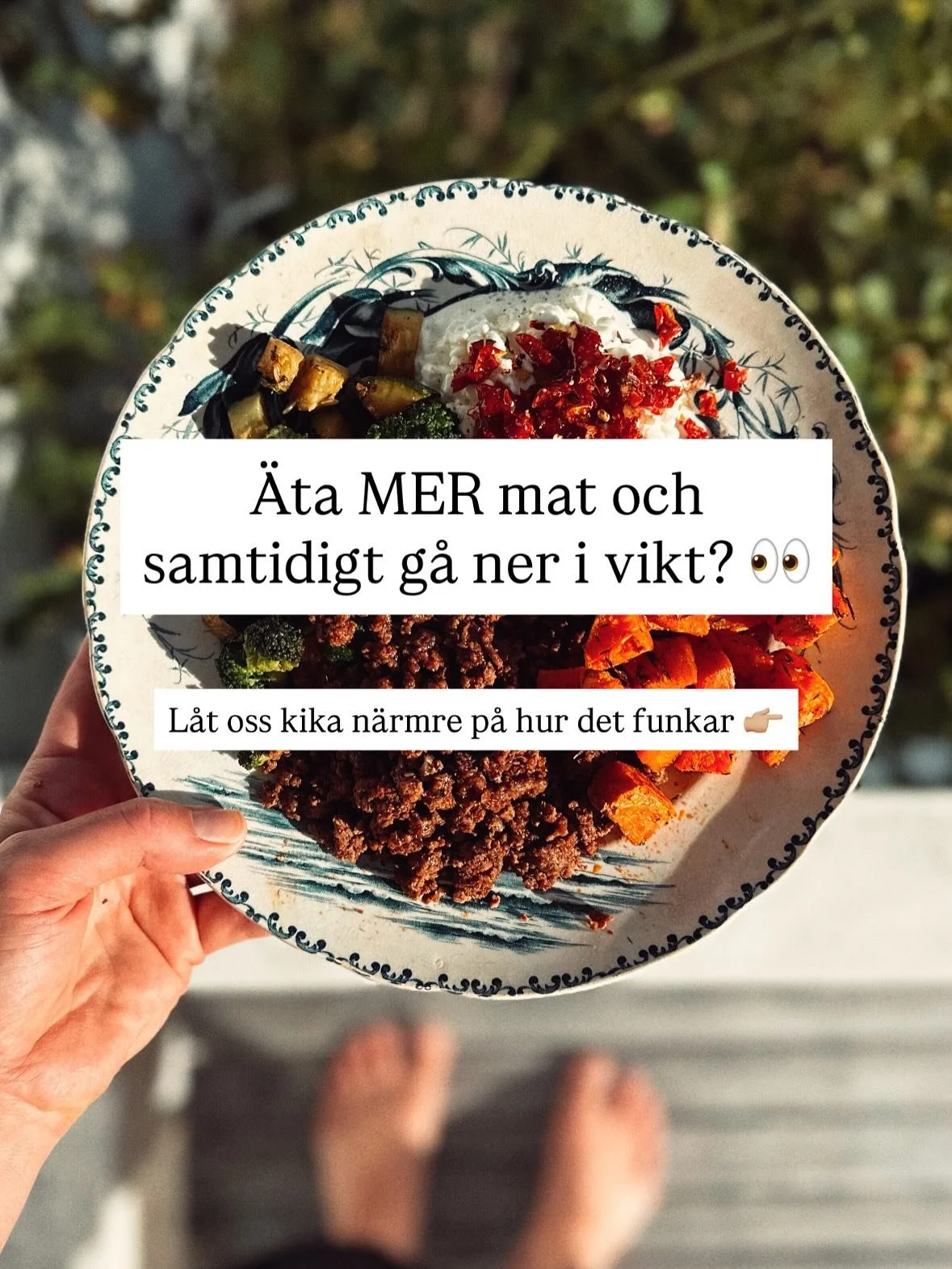 Att ligga p&aring; ett kaloriunderskott kanske ger en kortsiktig viktnedg&aring;ng. Men med tiden kommer &auml;mnesoms&auml;ttningen att anpassa sig och det blir sv&aring;rare och sv&aring;rare h&aring;lla vikten. 

S&aring; fort vi b&ouml;rjar &auml