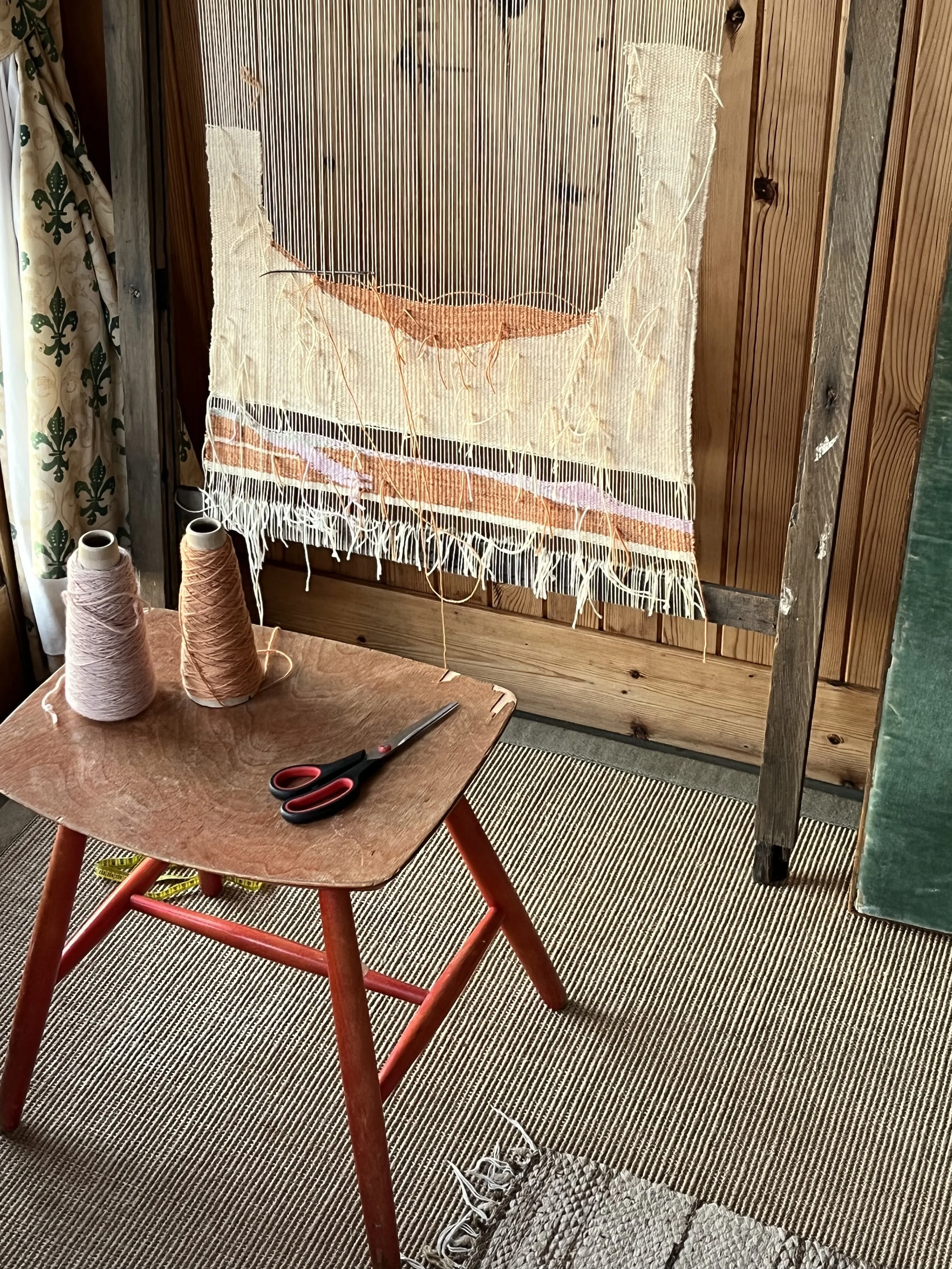 weaving work in progress