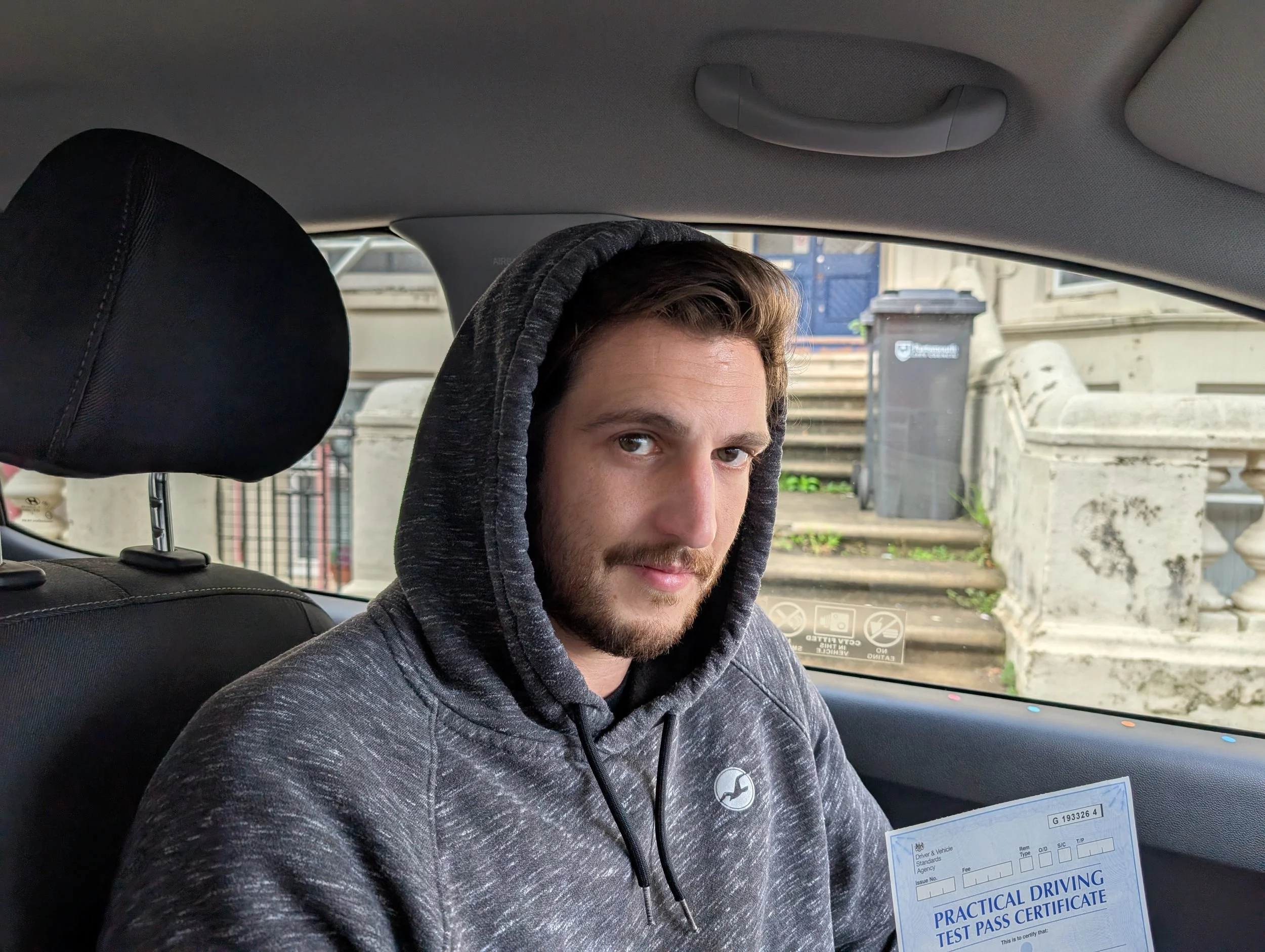 A great first time pass for Mark with Alpha Driving School