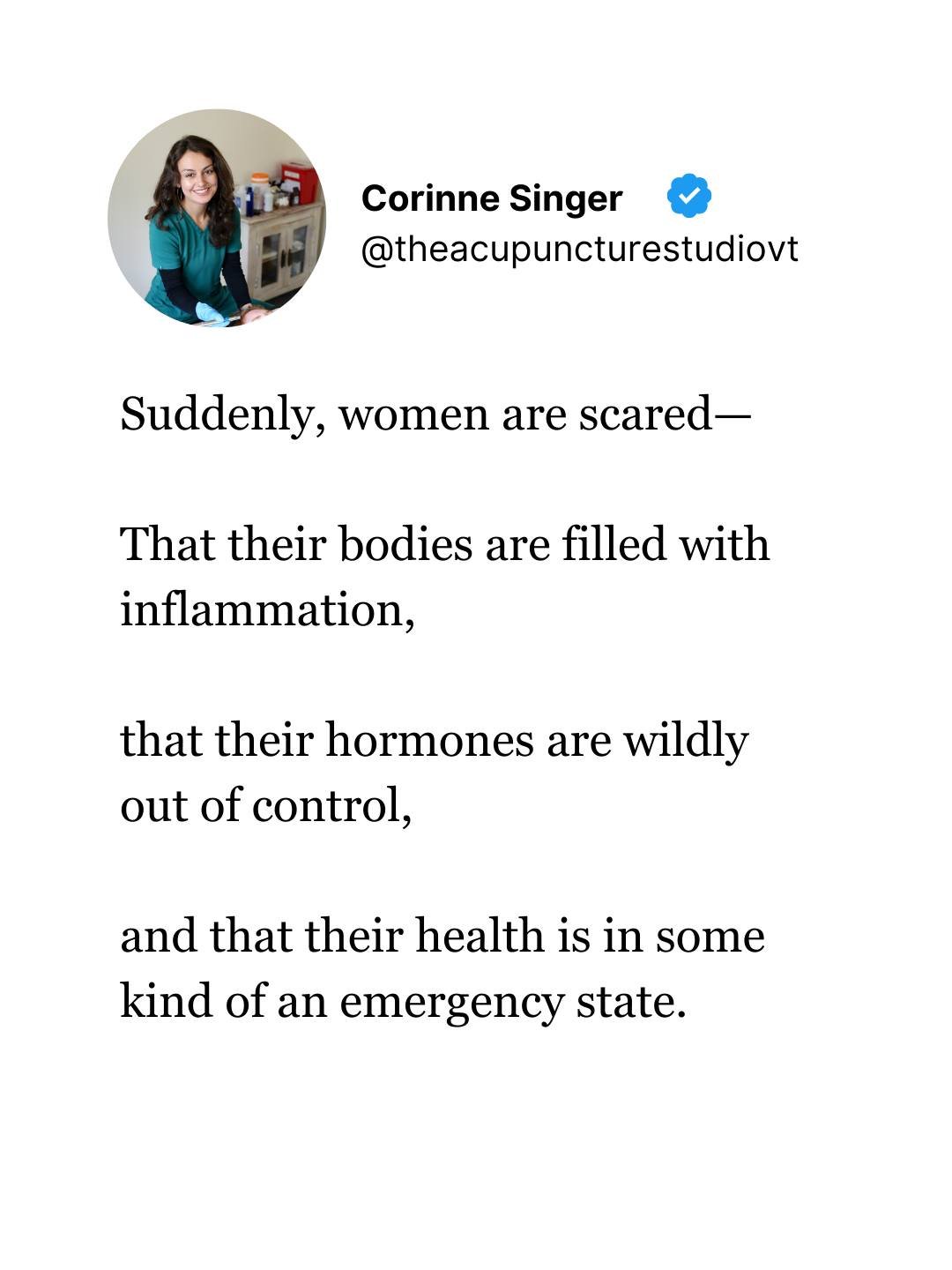 🔕 Let's get real&hellip; why is the conversation about perimenopause so alarmist right now?!

Perimenopause is NOT a condition! It's a transition. One that there are so many forms of support to help guide you through. 

What do you think? 

 #upperv