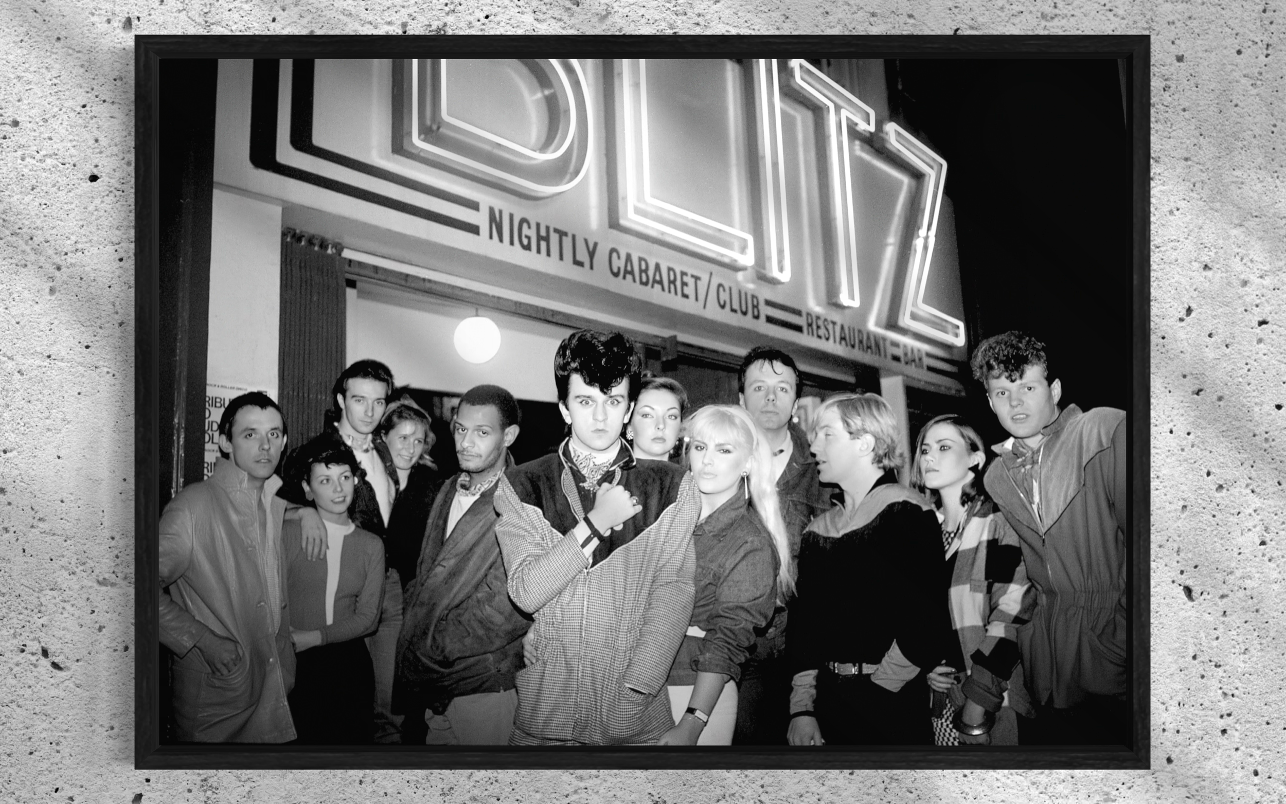 OUTSIDE THE BLITZ CLUB