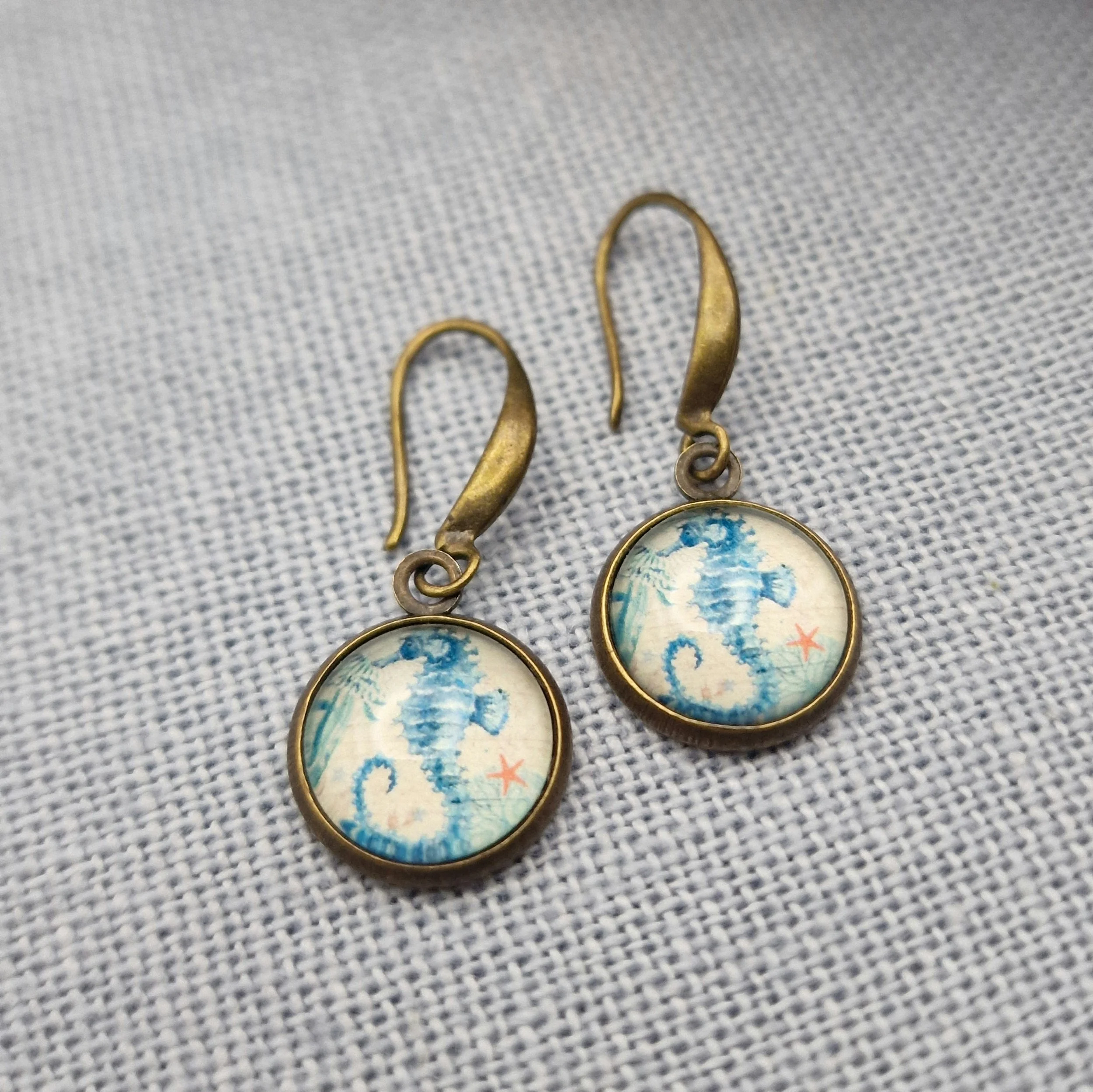 Hippocampus - Ohrringe