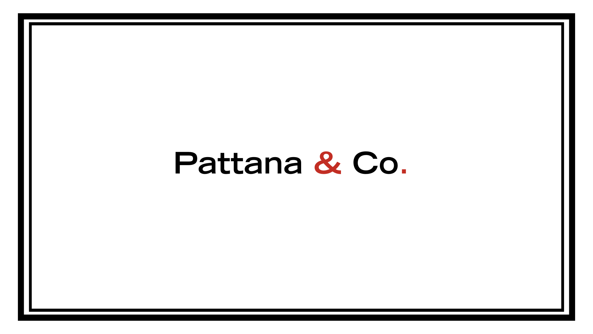 About — Pattana & Co.