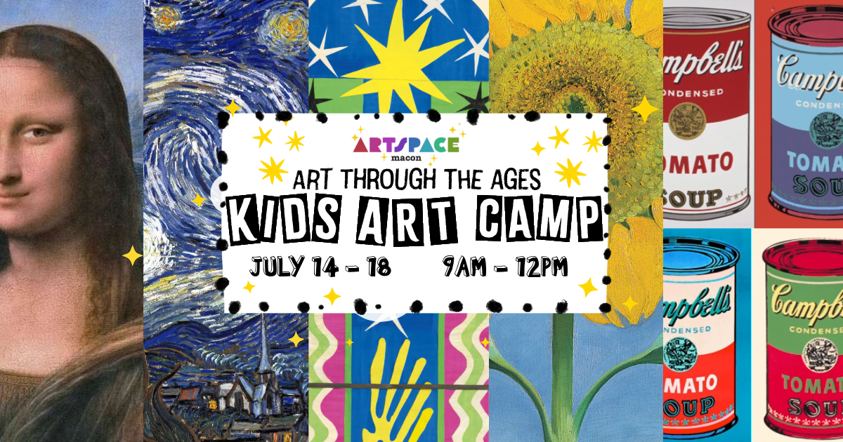 Art Camp: Art Through the Ages (7/14-7/18)