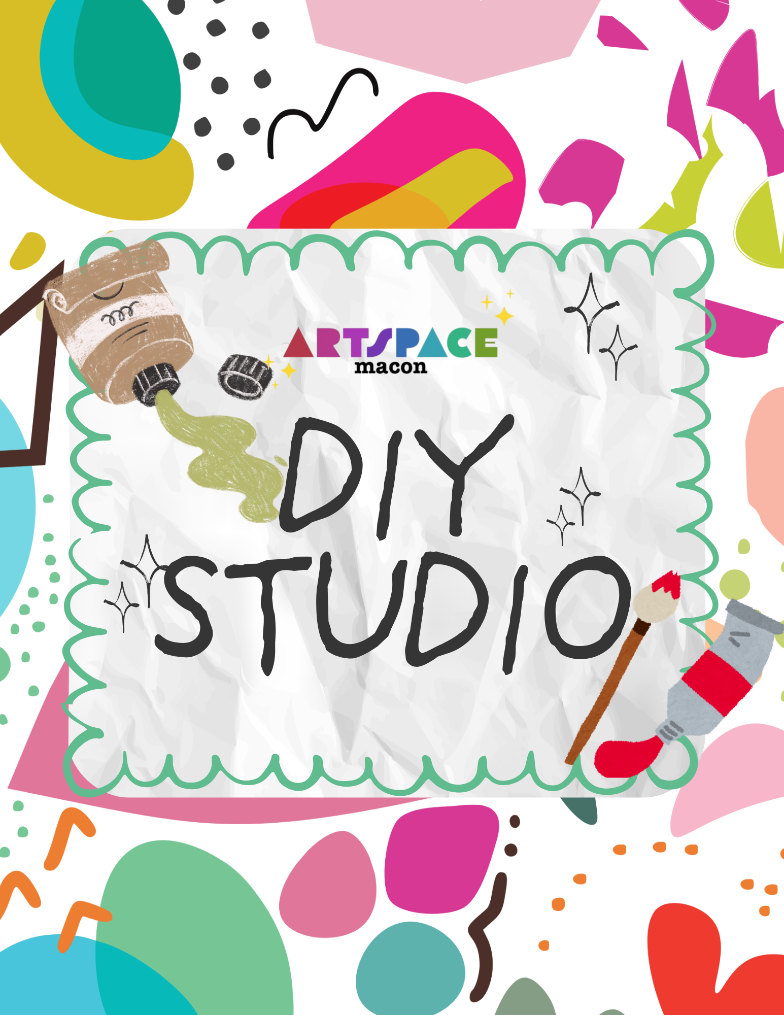 DIY Studio, Select Saturdays (1 -3PM)