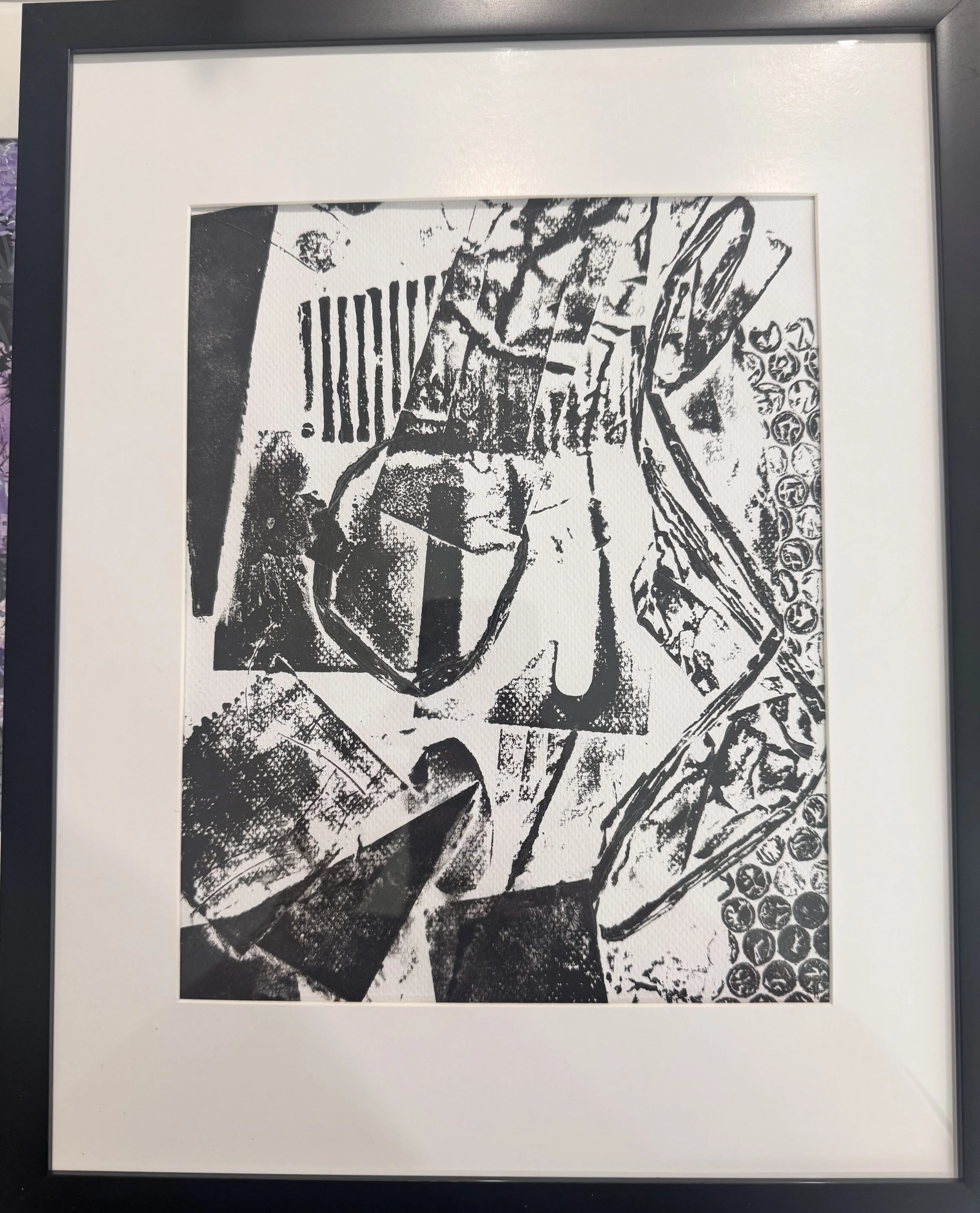 Collograph Print by Ricky