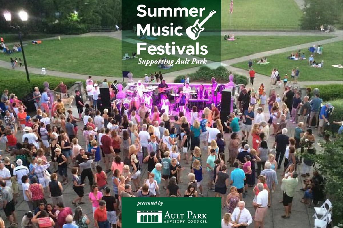 Summer Music Festivals poster for Ault Park event