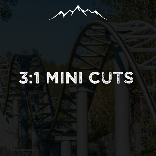 3:1 mini cuts