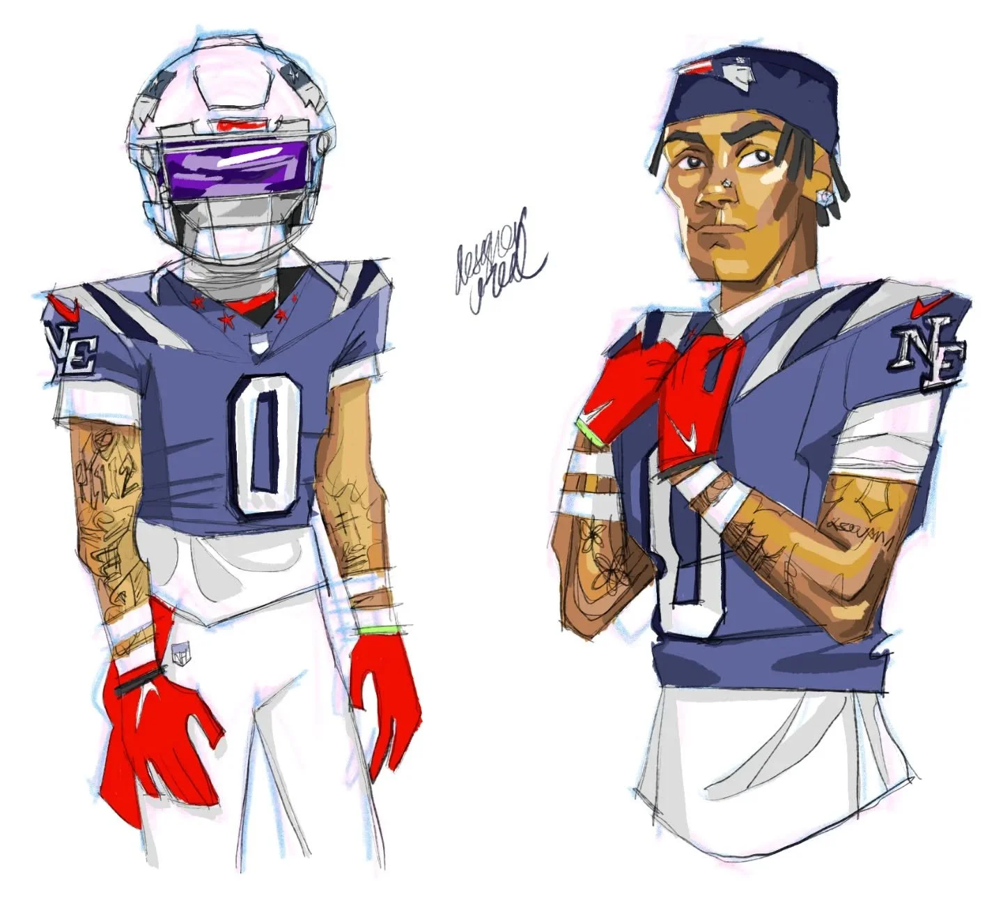 Uni's hit right!!!😤 Let's gooooo!!!

#newenglandpatriots #christaingonzalez #nflfootball