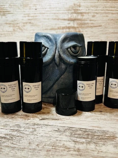 White Tea and Sage Solid Lotion Tube