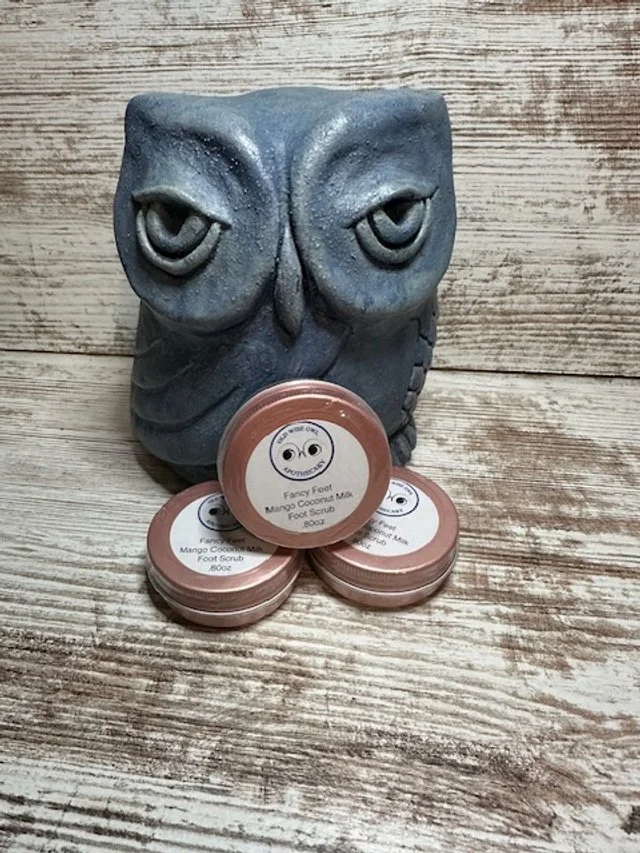 Mango Coconut Fancy Feet Foot Scrub .8oz